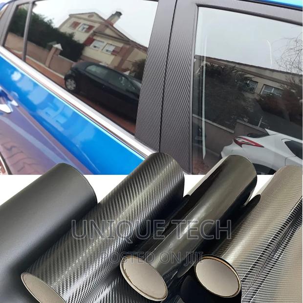 3d Carbon Fiber Matte/Gloss Car Wrapping Vinyl Stickers - main view