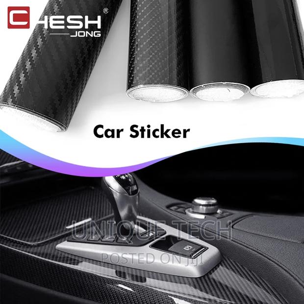 Interior Decal Carbon Fiber Vinyl Stickers - Matte Gloss