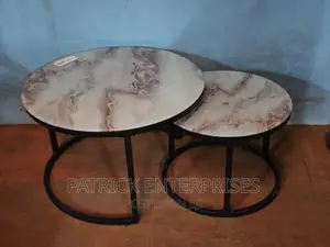 Imported Morden Marble Nesting Coffee Table