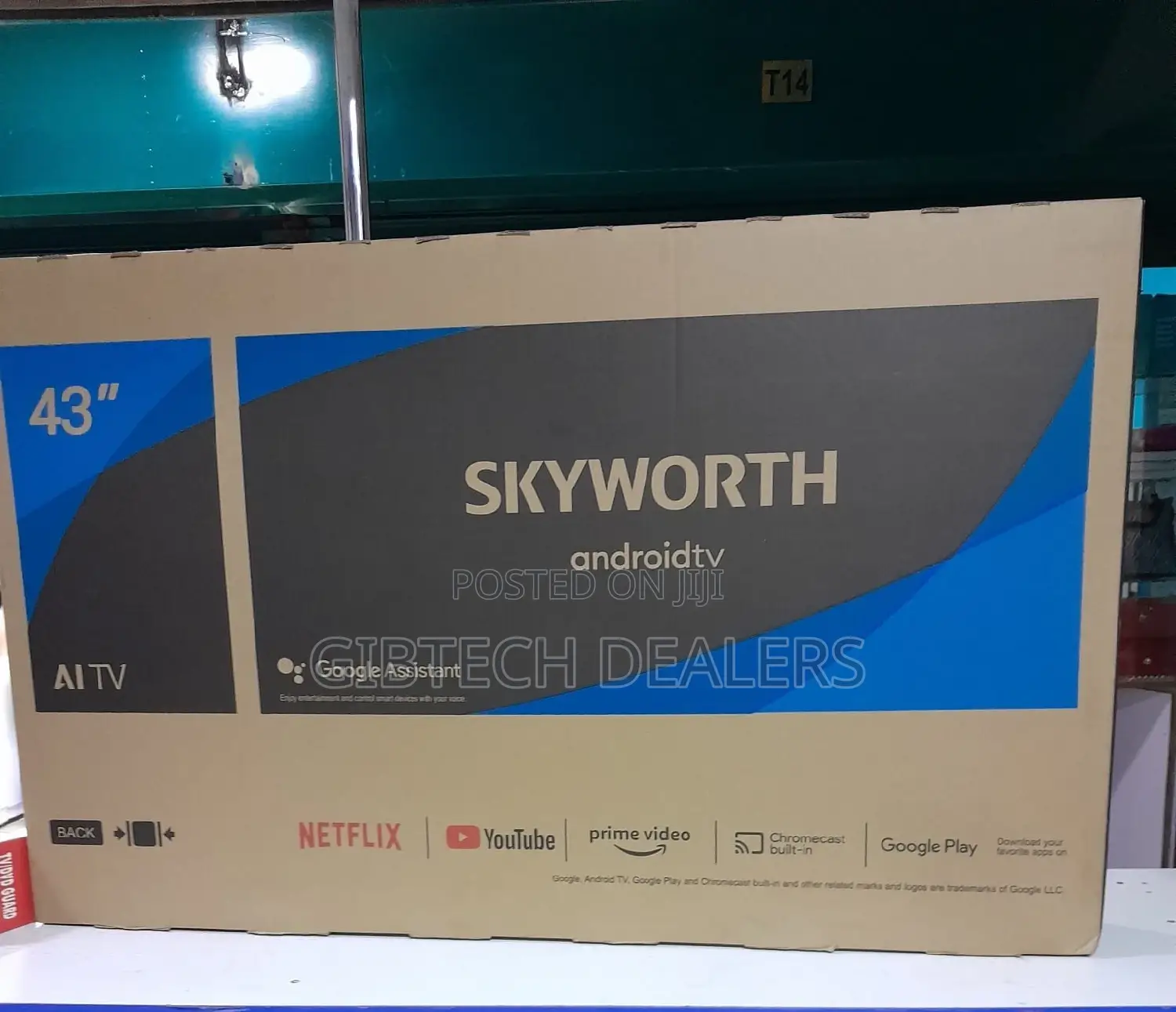 Skyworth 43 Inches Smart Frameless Android Tv