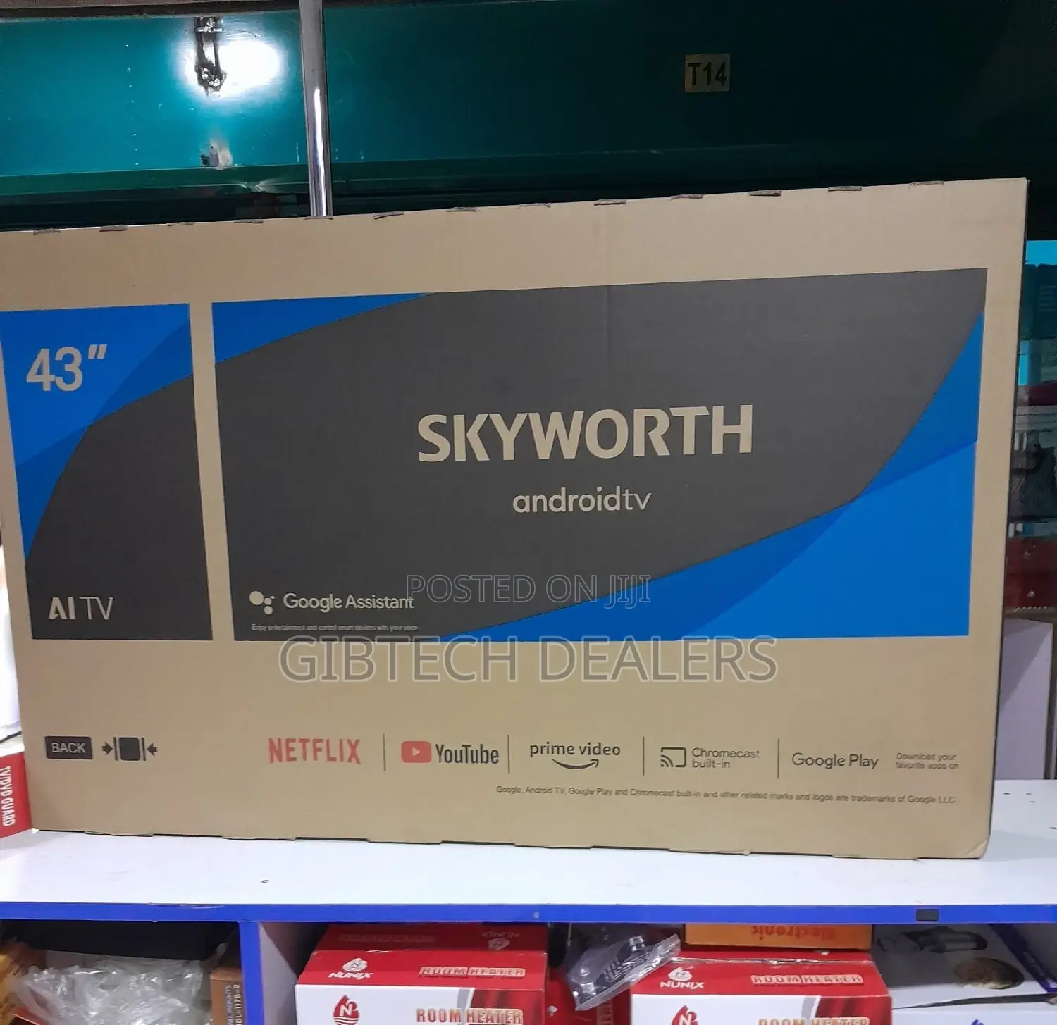 Skyworth 43 Inches Smart Frameless Android Tv