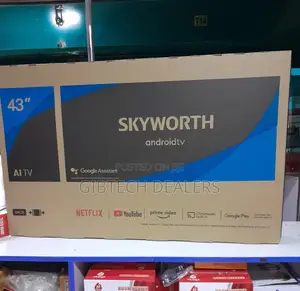 Skyworth 43 Inches Smart Frameless Android Tv