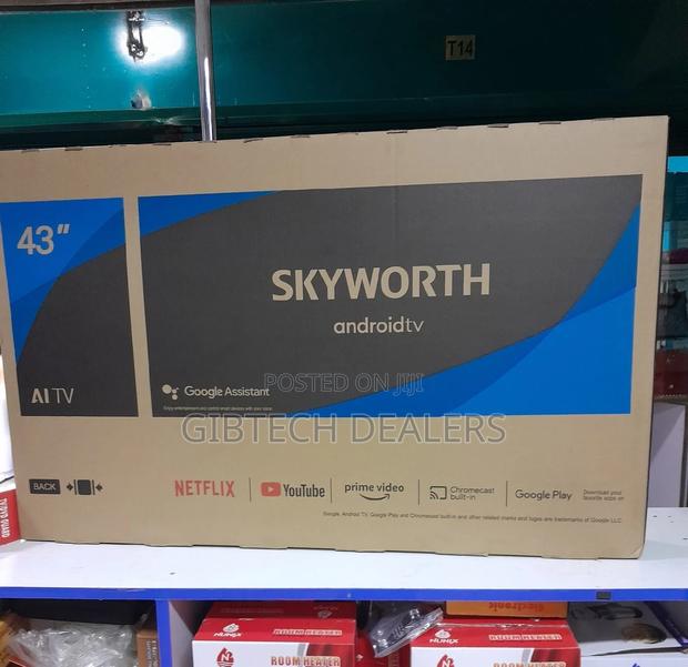 Skyworth 43 Inches Smart Frameless Android Tv - thumbnail 2