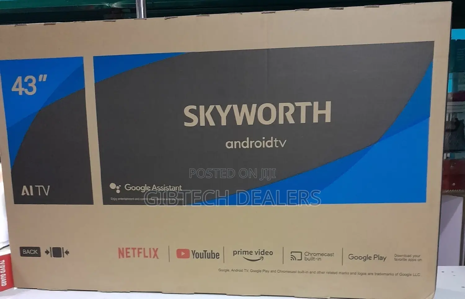 Skyworth 43" Android Smart Frameless Tv