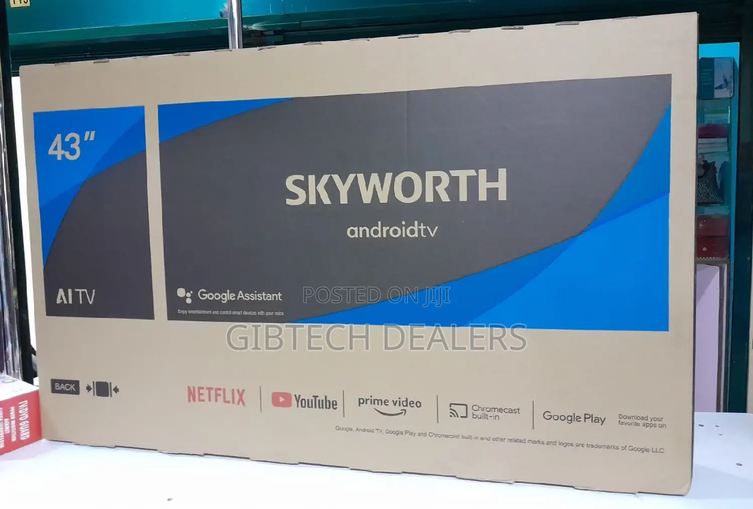 43" Android Smart Frameless Tv Skyworth