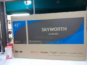 Android Skyworth Smart Frameless Tv 43 Inches