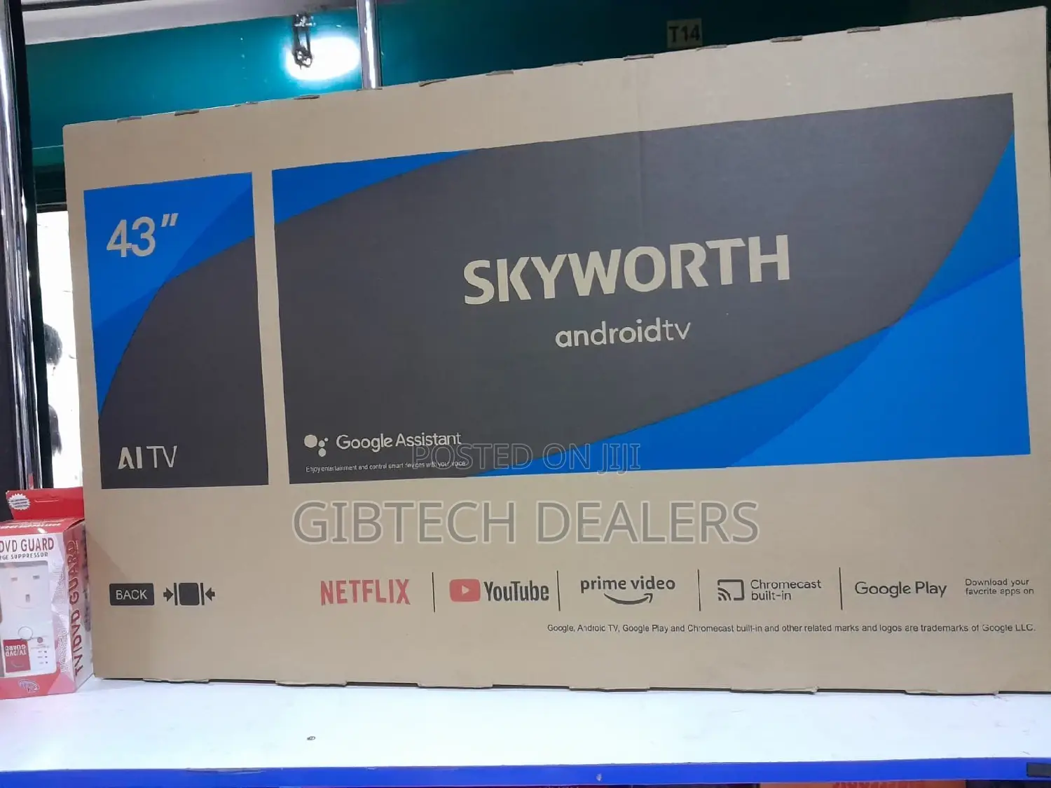 High Quality Skyworth 43" Smart Frameless Android Tv