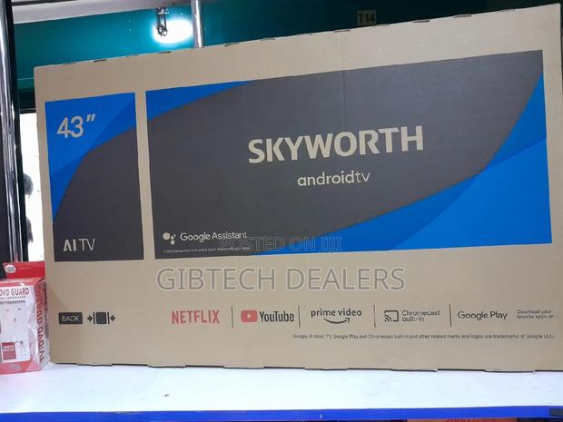High Quality Skyworth 43" Smart Frameless Android Tv