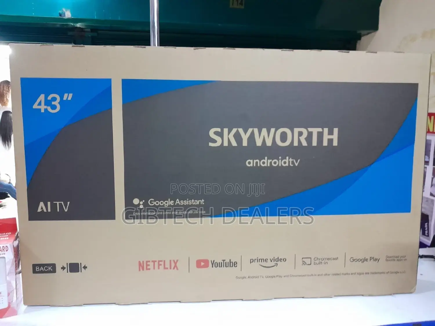 High Quality Skyworth 43 Inch Smart Frameless Android Tv