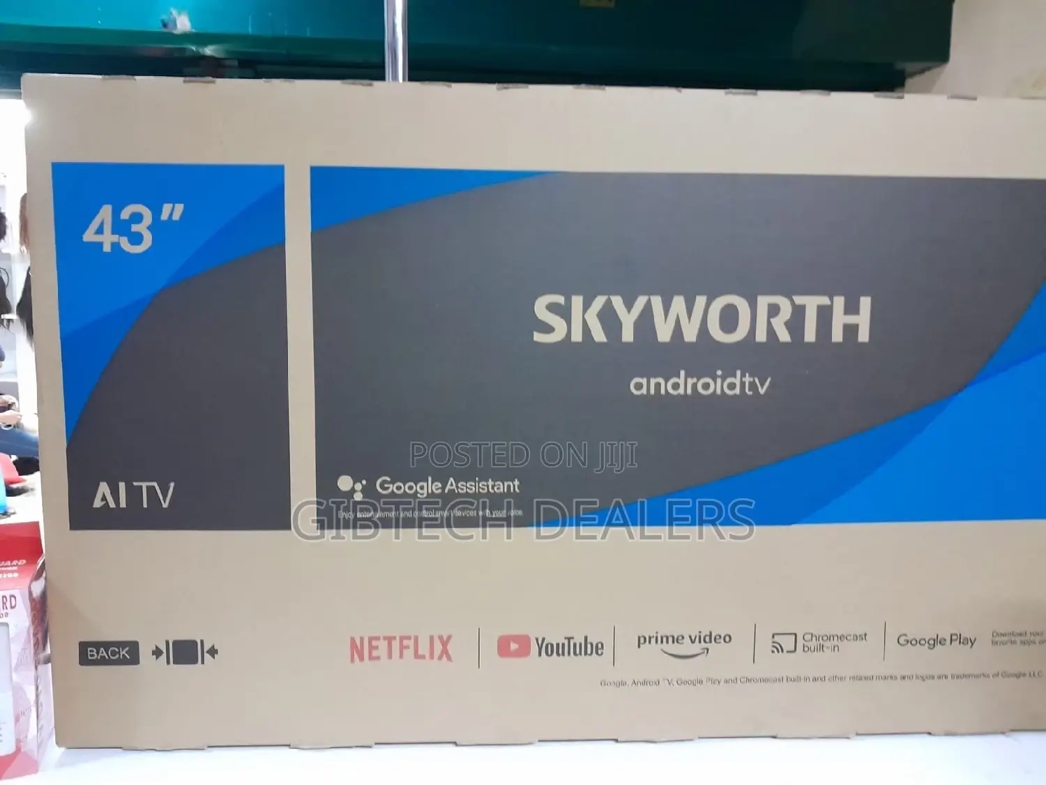 Skyworth Frameless Tv Android Smart 43" Tv