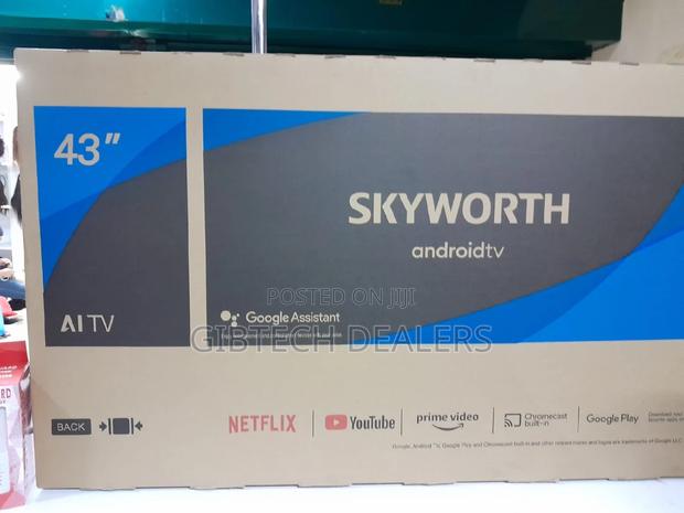 Skyworth Frameless Tv Android Smart 43" Tv