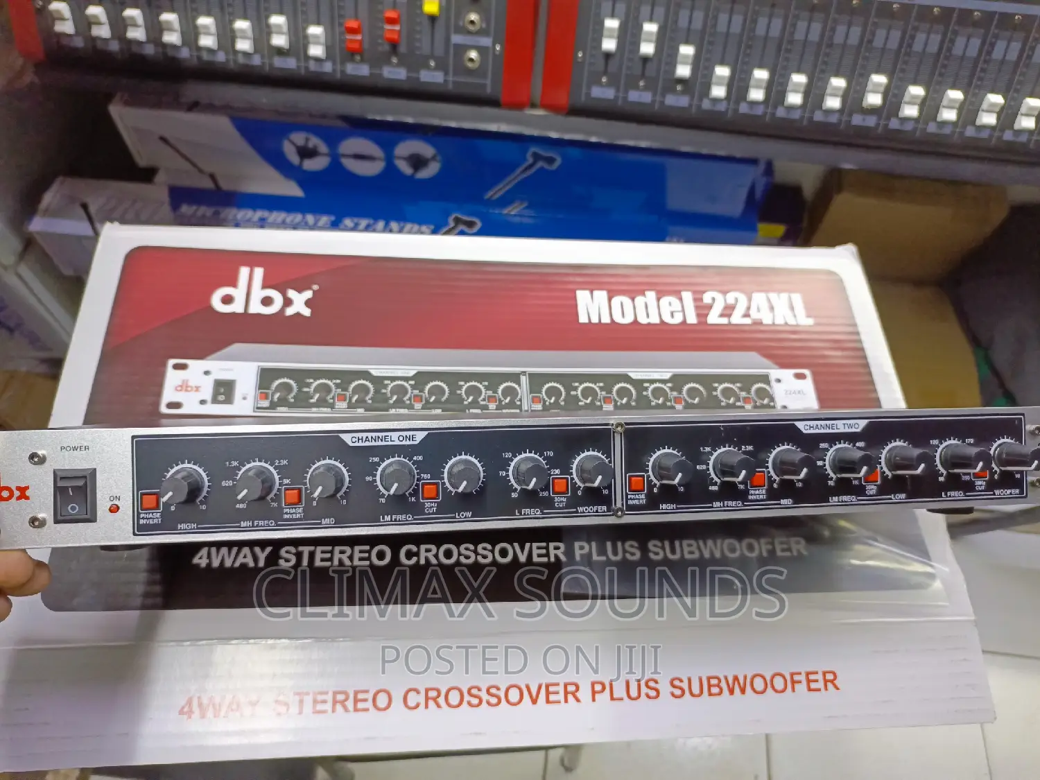 DBX 224xl Crossover Plus Subwoofer