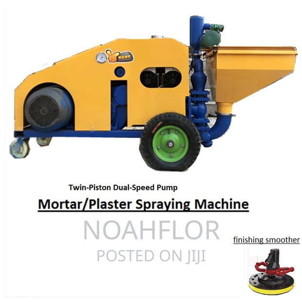 Diesel /Power Plaster Machine - main view