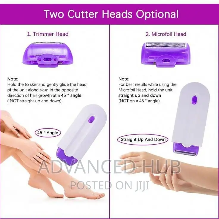 Electric Face Body Painless Hair Remover