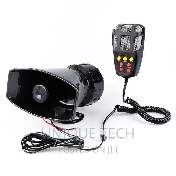 7 Sound Car Police//Vip Siren 12V With Mic