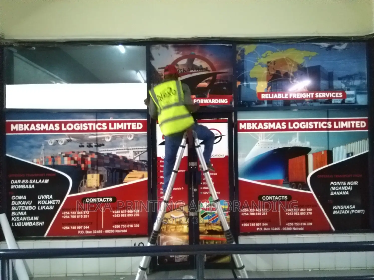 Office Exterior Branding