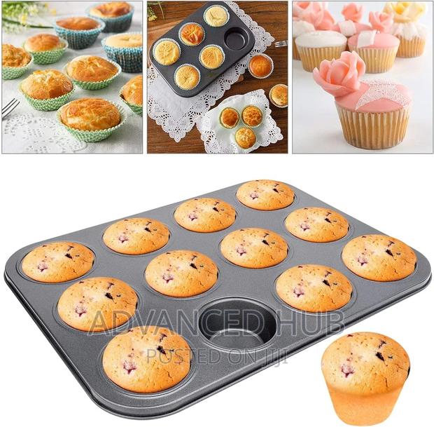 12holes Cupcake Baking Pan - thumbnail 4