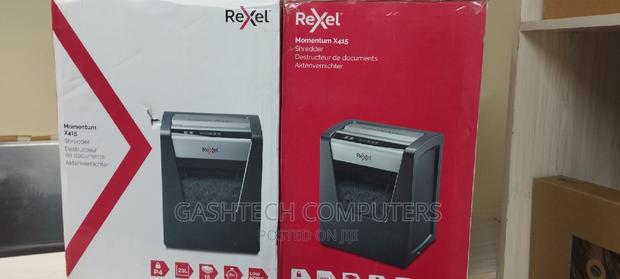 Rexel 15 Sheets Momentum X415 Cross Cut Shredder 15 Sheets - main view