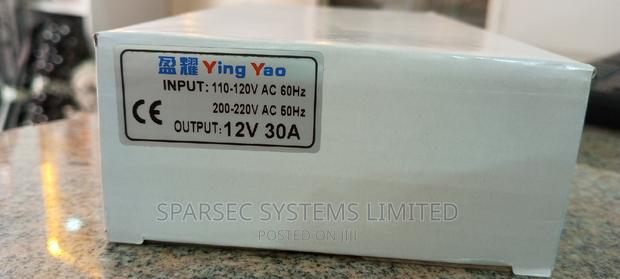 12V 30 Amp CCTV Power Supply Open