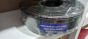 Generic RG59 Coaxial CCTV Cable With Power Cable
100m