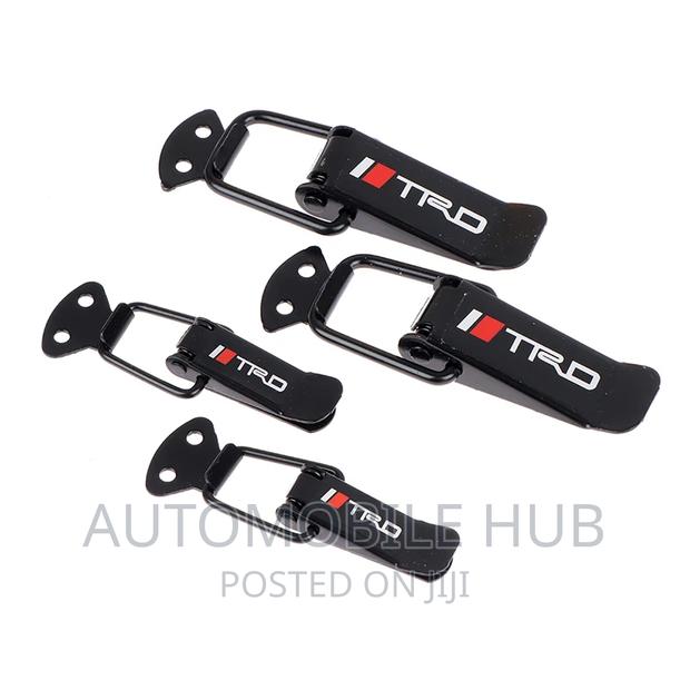 Universal Car Bumper Clips TRD Black