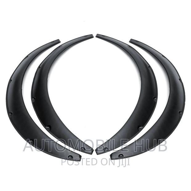 Universal 4pcs Abs Plastic Fender Flares