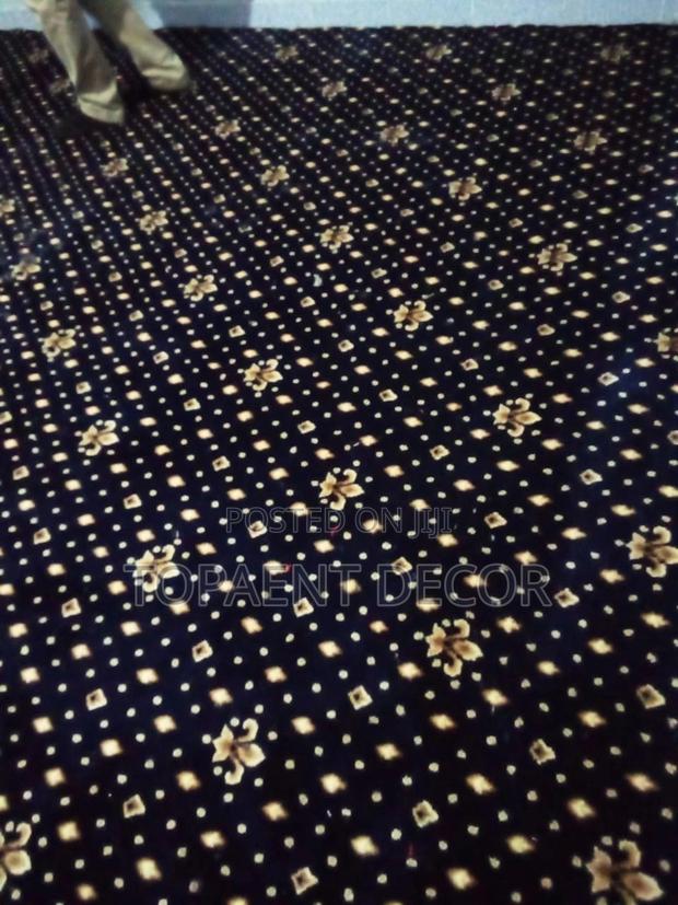 Flowered Blue Floor Carpets Flowered Blue Floor Carpets - main view