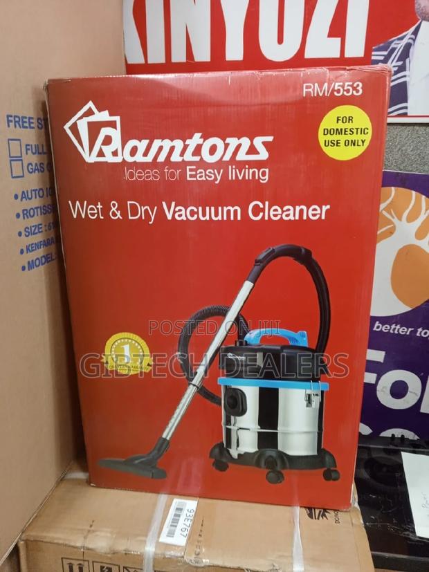 Vacuum Cleaner Wet Dry Ramtons