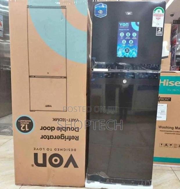 Von 138 Double Door Refrigerator - main view