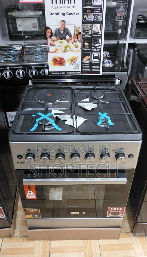 Mika 3+1 60*60 Standing Cooker With Electric Oven