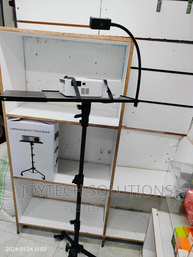 Unique Projector/ Laptop Stand With Mouse Pad and Phone Hold - main view