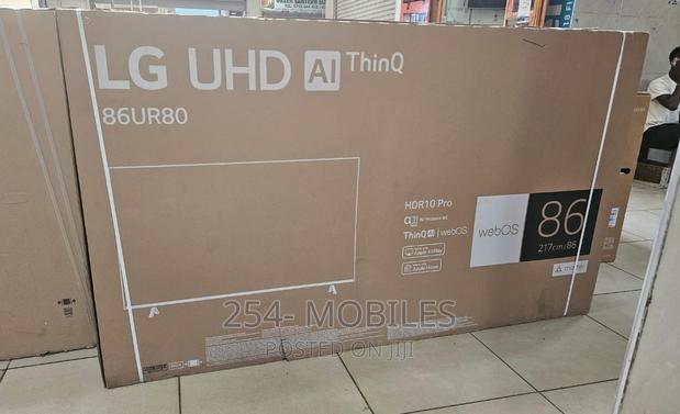 LG 86′′inches 86UR80006LJ Smart UHD LED Thinkq Tv – New Model
