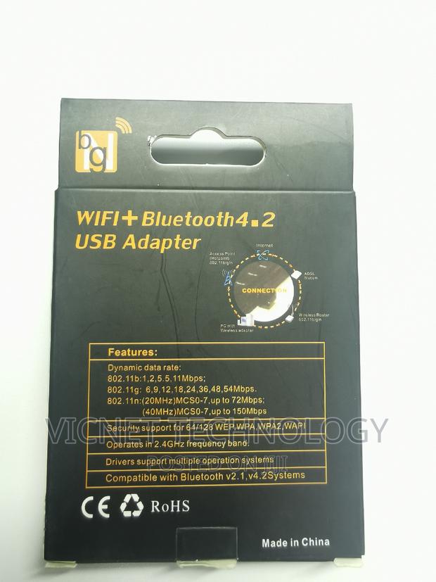 Bluetooth 4.2 and 2.4ghz WIFI USB DONGLE - main view