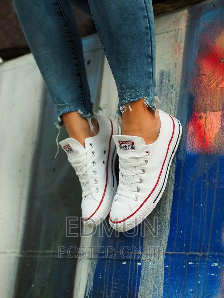 All-Star White Converse on Offer