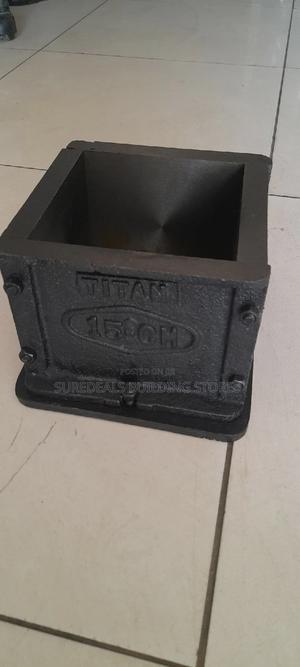 Cast Iron Concrete Moulds for Concrete Testing -15cm3 Cubic - main view