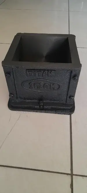 Cast Iron Concrete Moulds for Concrete Testing -15cm3 Cubic