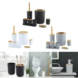 6pcs Bathroom Organizer Set