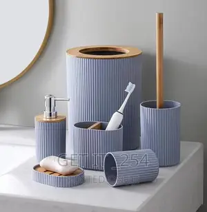 6pcs Bathroom Organizer Set