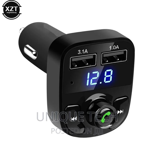 Car Dual USB Fast Charging Car Bluetooth Modulator - main view