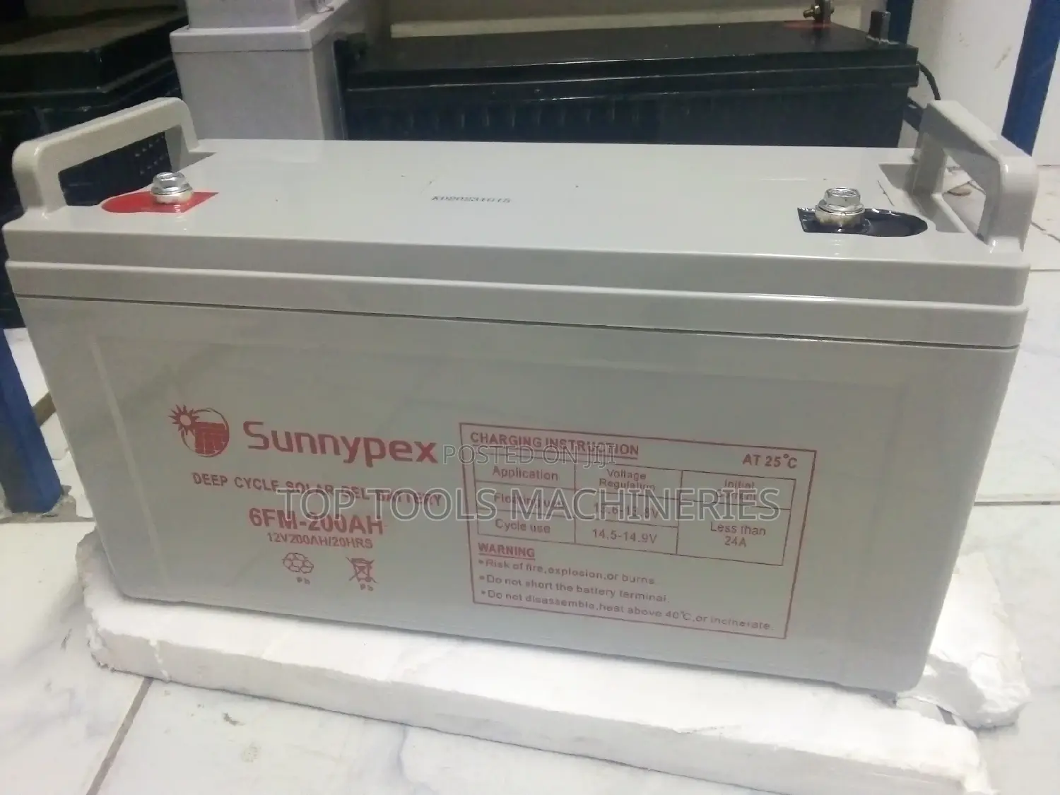 Sunnypex 200ah Deep Cycle Battery
