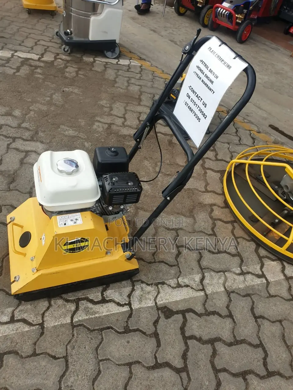 Honda Plate Compactor 80kgs-Quality Machineries