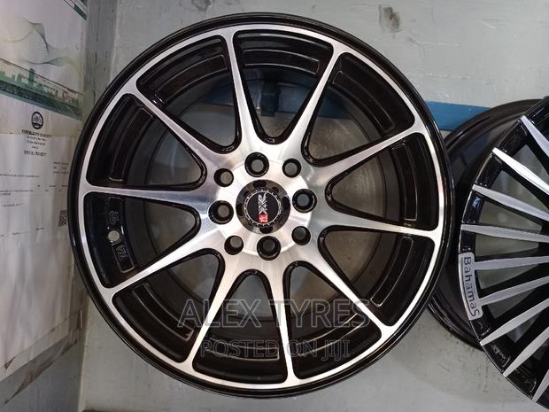 Size 14 Inches Offset Toyota Alloy Rims Set