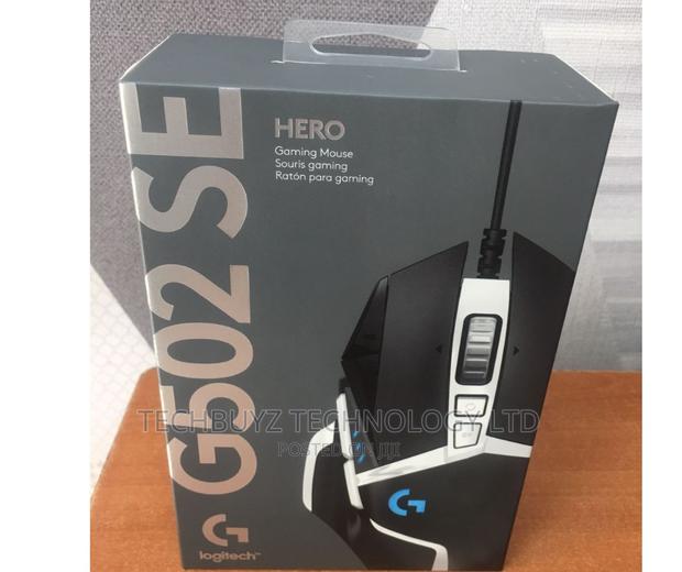 Logitech G502 SE Hero Gaming Mouse - Black and White SE