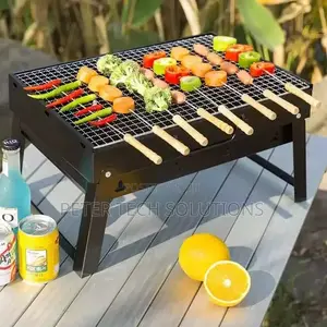 Portable Foldable Outdoor Barbecue Charcoal Grill