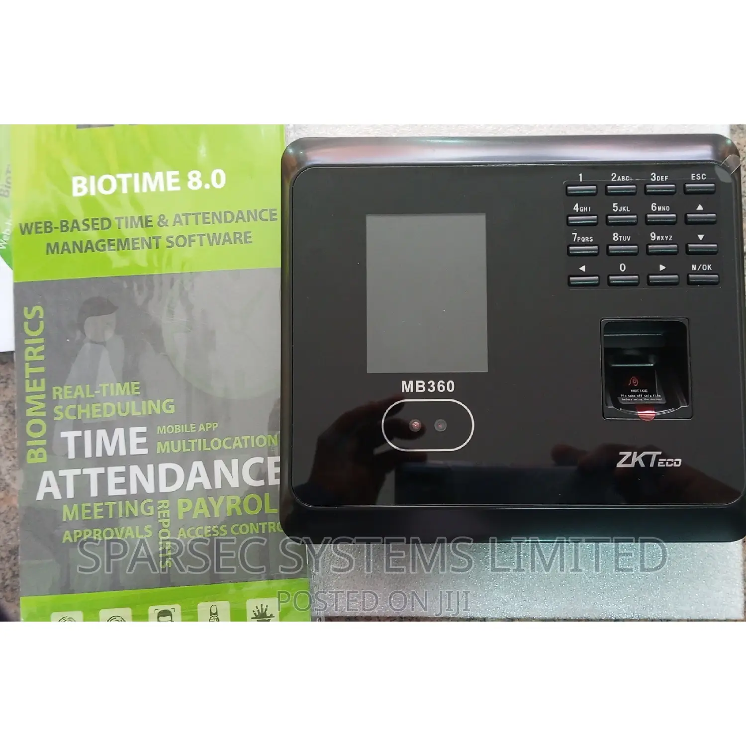MB 360 ZKTECO Reader