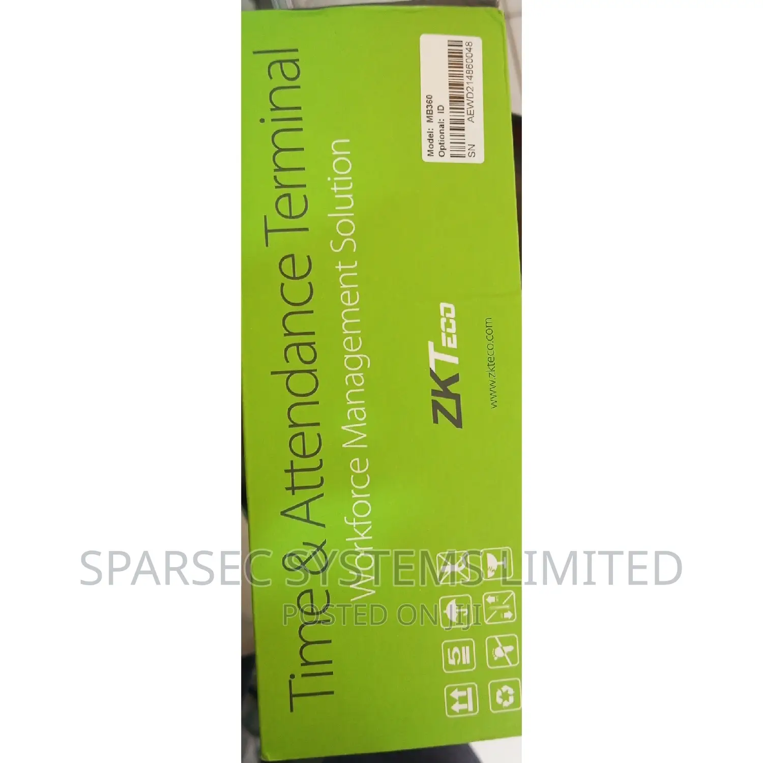 MB 360 ZKTECO Reader