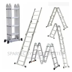 Foldable 4 X 4 Aluminium Ladder