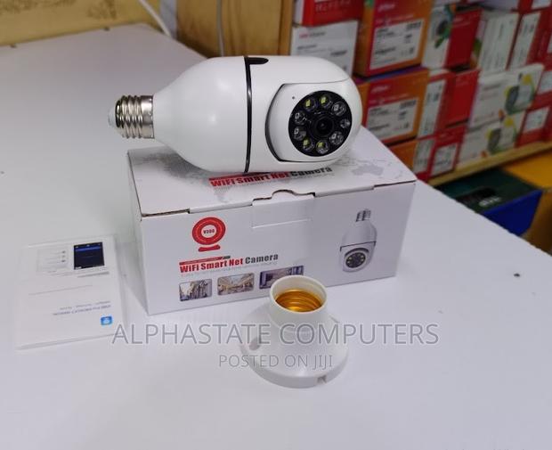 CCTV 360°Ptz Panoramic Wifi Ap Bulb CCTV Nanny Cameras