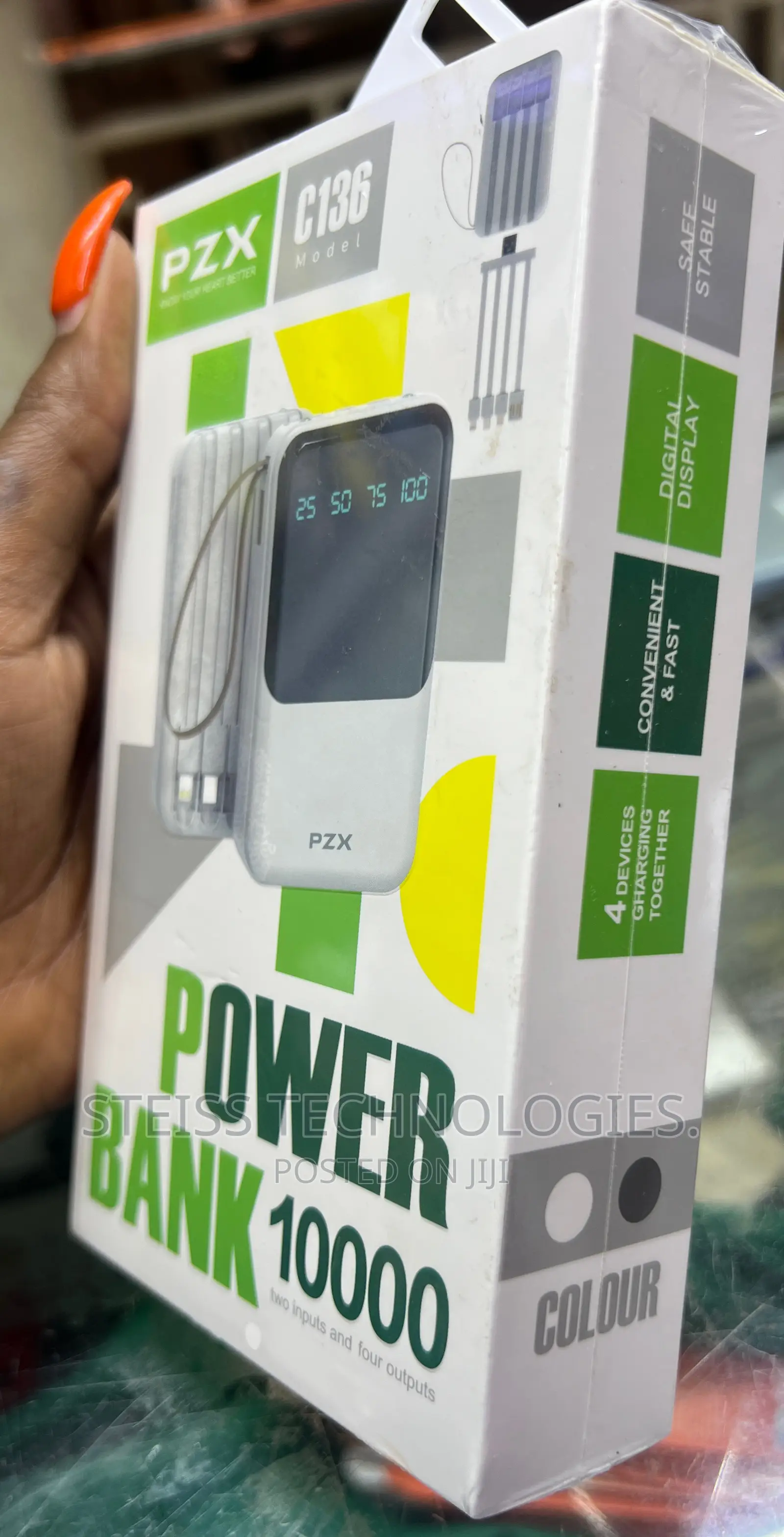 PZX Portable Powerbanks