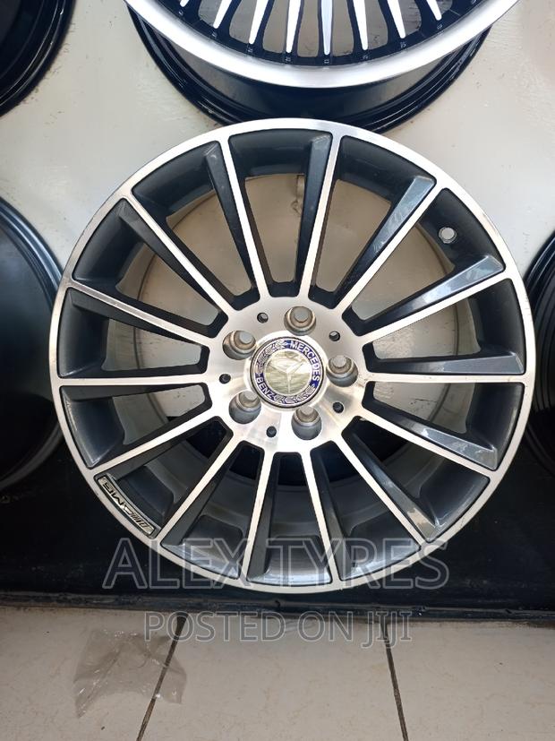 Size 17 Inches Mercedes Benz Genuine Rims Set